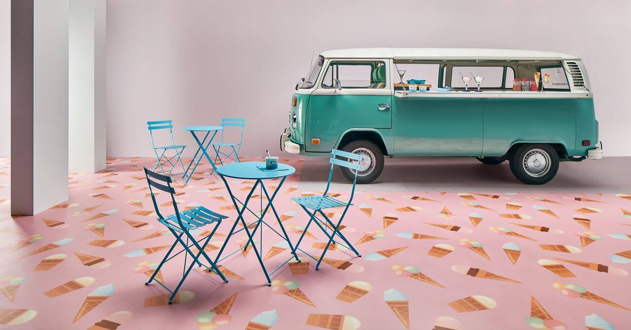 A room with sheet vinyl in Sydney